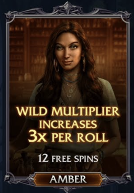 Amber, Immortal Romance 2 Free Spins character